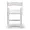 Atlas Commercial Products Wood Folding Chair, White WFC5WH - alternate 7